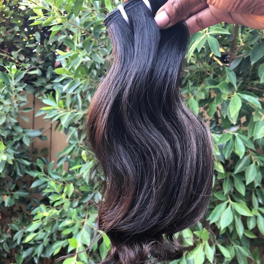 Raw Indian Hair BUNDLE DEAL Comment Desired Length